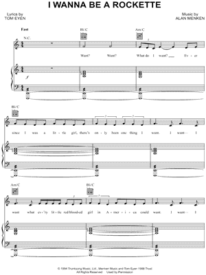 I Wanna Be a Rockette