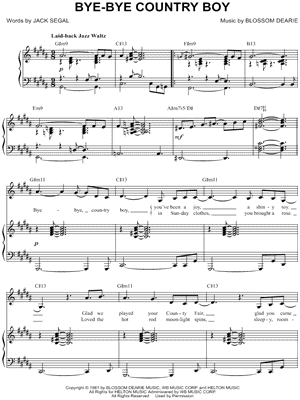 Bye-Bye Country Boy