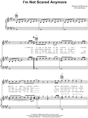 I'm Not Scared Anymore