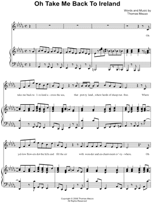 Oh Take Me Back To Ireland