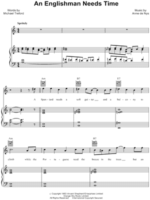 An Englishman Needs Time