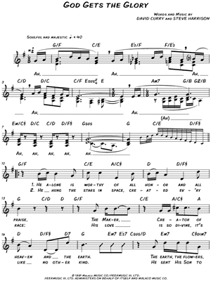 God Gets the Glory
