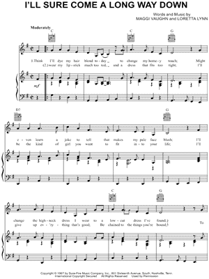 I'll Sure Come a Long Way Down