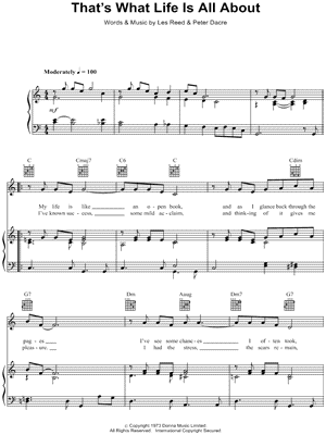 That's What Life Is All About