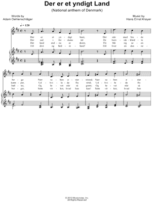 Der er et Yndigt Land