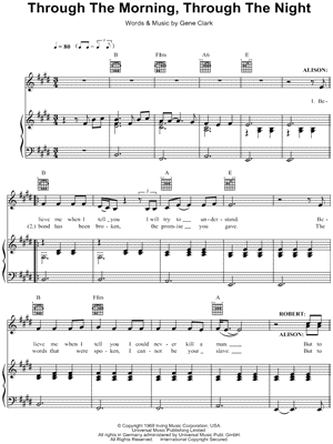 Through the Morning, Through the Night