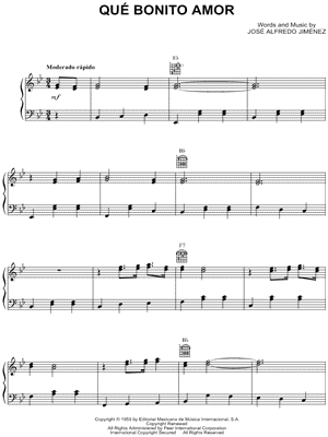 Qué Bonito Amor