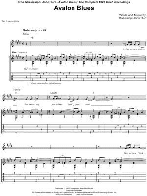 Avalon Blues