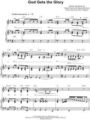 God Gets the Glory