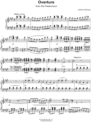 Overture to Die Fledermaus