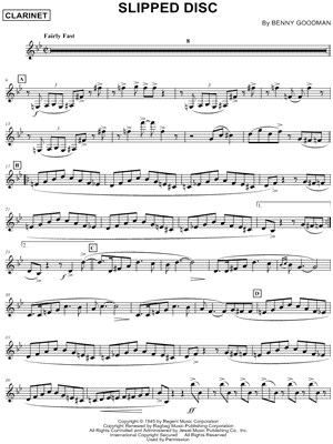 Slipped Disc - Clarinet