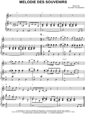 Melodie Des Souvenirs