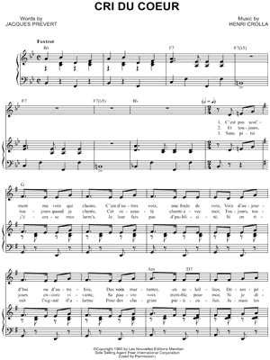 Cri Du Coeur