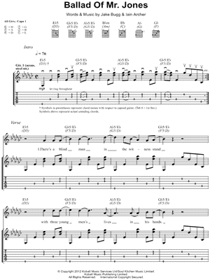 Ballad of Mr. Jones