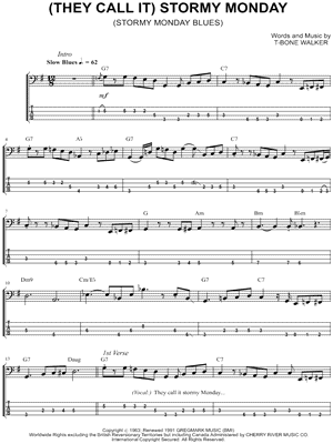 (They Call It) Stormy Monday