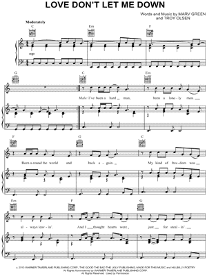 Love Don't Let Me Down