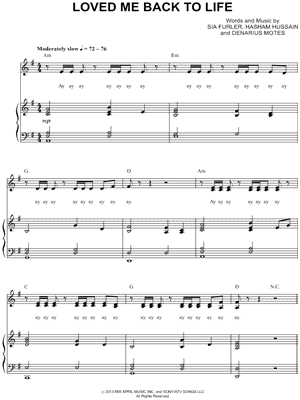 Loved Me Back to Life