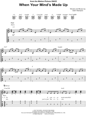 When Your Mind's Made Up