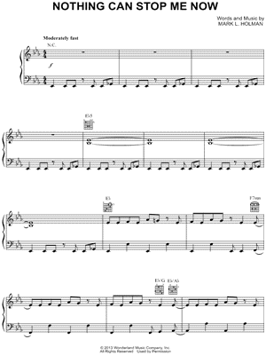 Nothing Can Stop Me Now