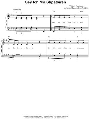Gey Ich Mir Shpatsiren