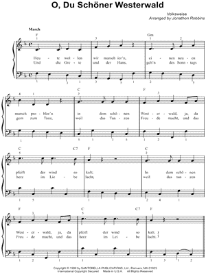 O, Du Schoner Westerwald