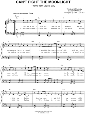 Can't Fight the Moonlight