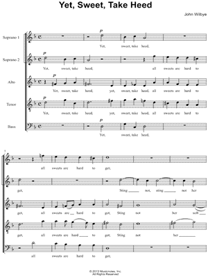 Yet, Sweet, Take Heed