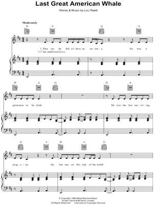 Last Great American Whale