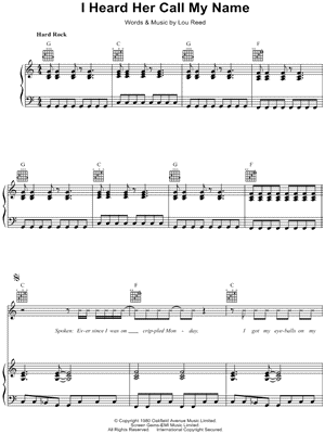 I Heard Her Call My Name