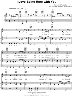 I Love Being Here With You