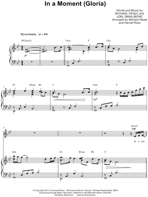 In a Moment (Gloria)