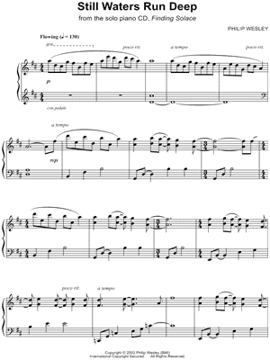 Still Waters Run Deep