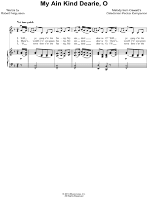 My Ain Kind Dearie, O