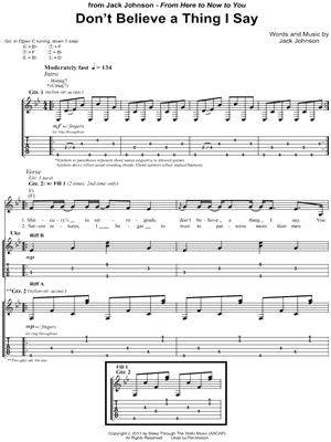 Don't Believe a Thing I Say