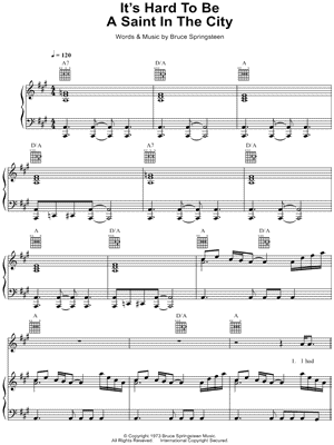 It's Hard To Be a Saint In the City