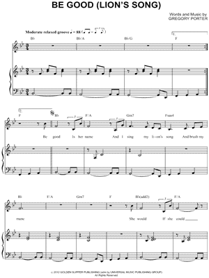 Be Good (Lion's Song)