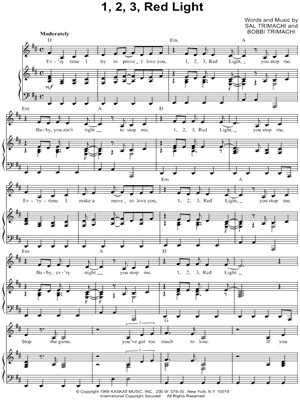 1, 2, 3, Red Light