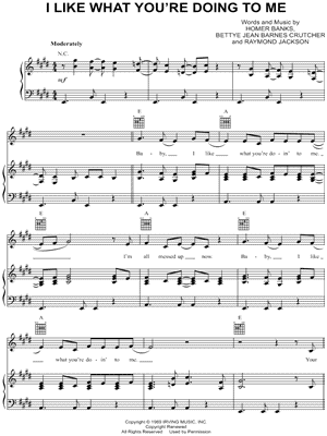 I Like What You're Doing to Me