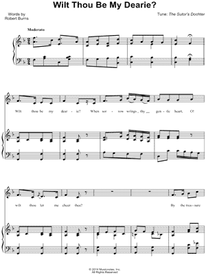 Wilt Thou Be My Dearie?