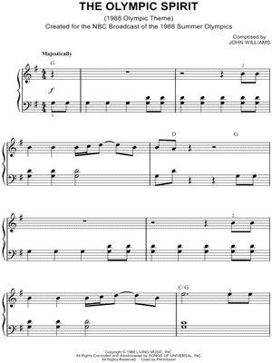 The Olympic Spirit (1988 Olympic Theme)