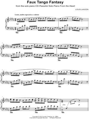 Faux Tango Fantasy
