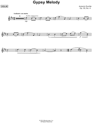 Gypsy Melody - Violin