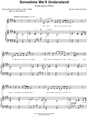 Sometime We'll Understand