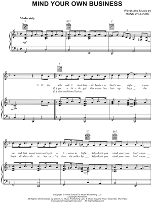 Mind Your Own Business