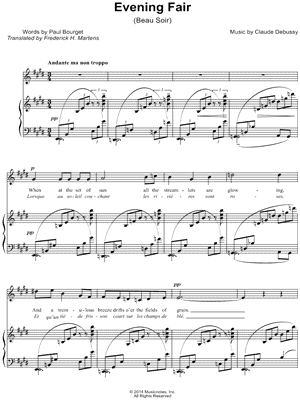 Evening Fair (Beau Soir)