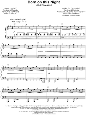 Born on This Night (with O Holy Night)