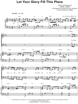 Let Your Glory Fill This Place