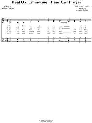 Heal Us, Emmanuel, Hear Our Prayer