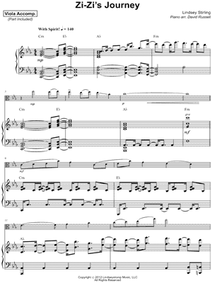 Zi-Zi's Journey - Viola & Piano