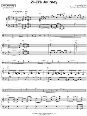 Zi-Zi's Journey - Cello & Piano